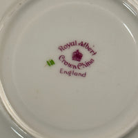 Thumbnail for Pink Royal Albert Old English Rose Trio x2 & Serving Plate Bone China England11