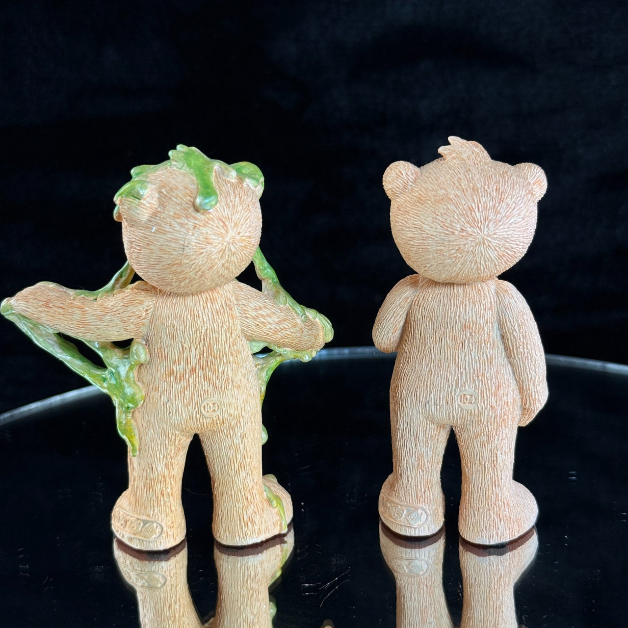 Bad Taste Bears Chief & Hank Figurines Set Slime Gross Humor Collectible gift3