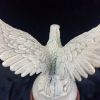 Thumbnail for Leonardo Golden Statue Eagle Sculpture Marble Resin 9” Figurine United Kingdom.5