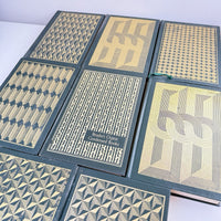 Thumbnail for Reader’s Digest Condensed 1980s Books Set x9 Green Leatherette Bookshelf Deco10