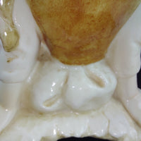 Thumbnail for Vintage Italy - Ceramic 1950s A. Santini Little Girl Sitting Glazed Figurine14