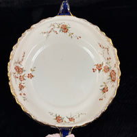 Thumbnail for K&C Royal Semi Porcelain Bowl Cobalt Blue Gold Blossom Floral 10