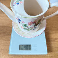 Thumbnail for Hammersley Floral Mini Watering Can & Burleigh Pedestal Cake Stand Porcelain Set9