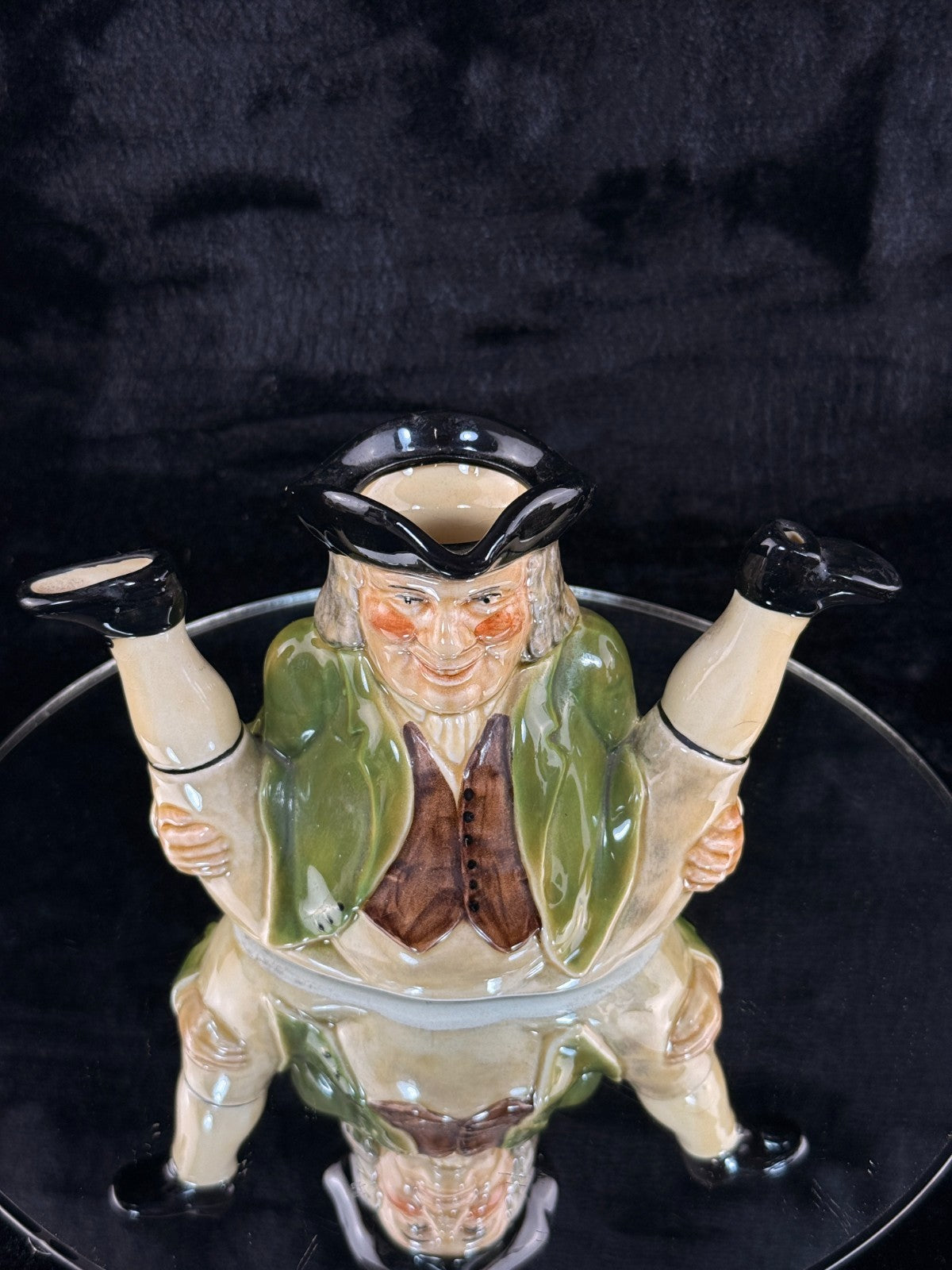 Set of 3 Tony Wood Staffordshire Character Teapots Aaron William & Lady Jug19