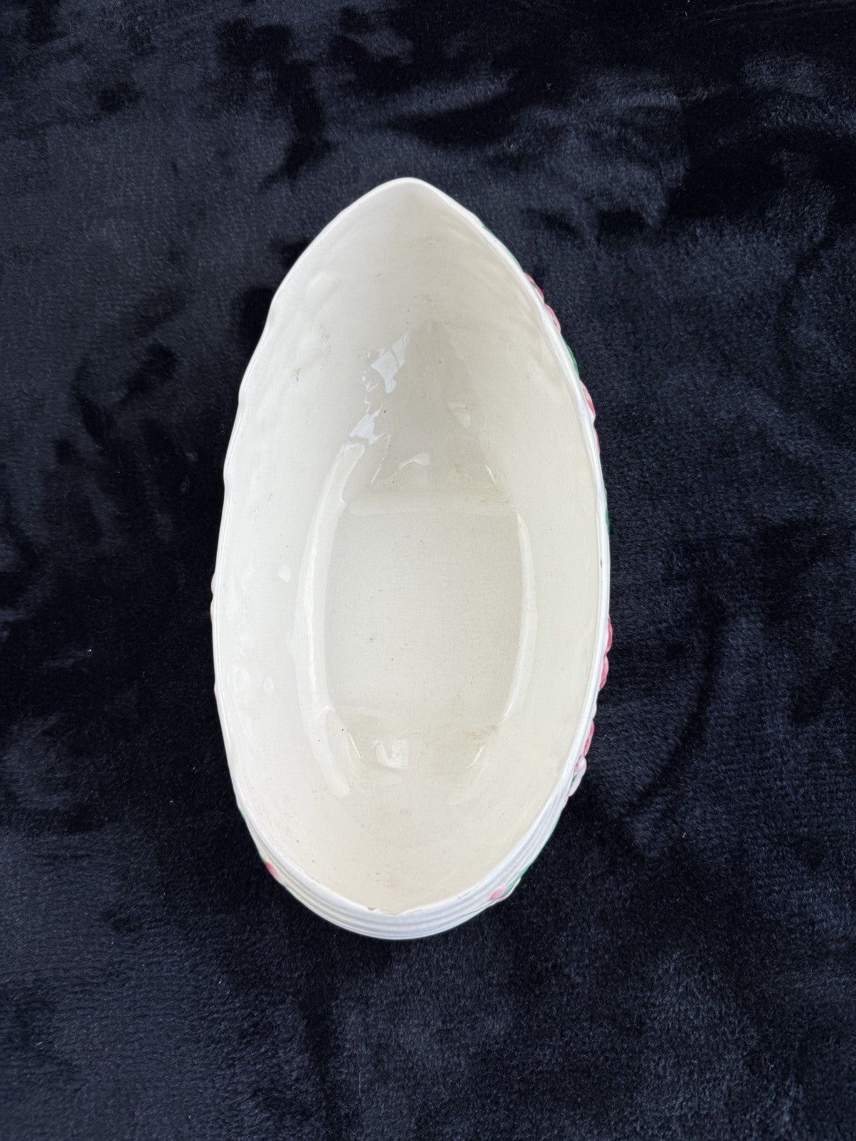 decor Maling Ware 4586 Dogwood Planter/Trough & Small Bowl - Pink Floral Large4