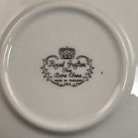 Thumbnail for Royal Grafton Fine Bone China Tea Set Pink Floral 14 Piece England Vintage Gold.6