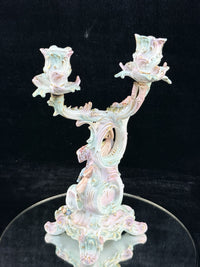 Thumbnail for Antique 1800s Sitzendorf Dresden Meissen Sty Porcelain Candelabra Rococo See Pic5
