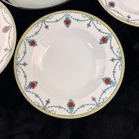 Thumbnail for Set of 6 Vintage/Antique Devon Ware (S. F. & Co.) CECIL Shallow Bowls Ornament14