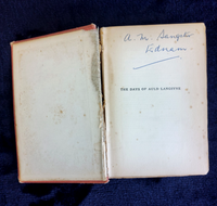 Thumbnail for The Days of Auld Langsyne 1895 Hodder Ian Maclaren Antique Book Worn Collectable1
