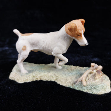 Border Fine Arts 1983 Terrier dog Figurine bookshelf fireplace farm house decor1