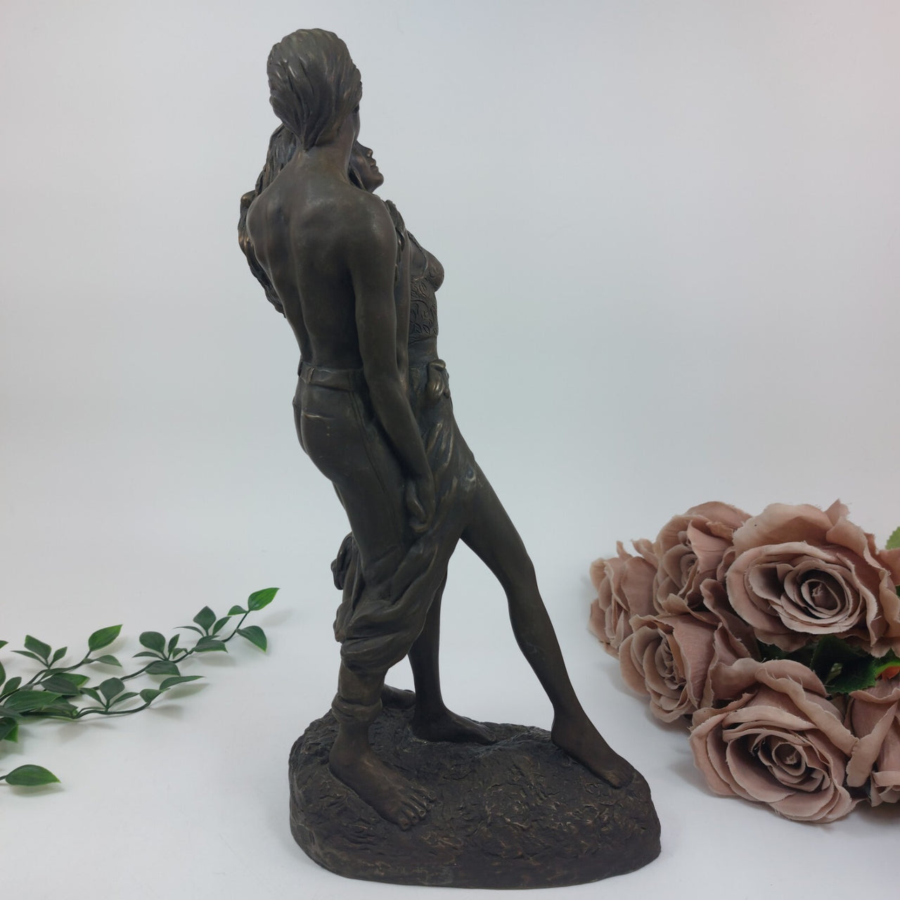 Rare "Careless Heredities Whisper" Figurine 2.74 kg - 13.75" Cold Cast Bronze7