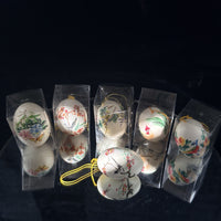 Thumbnail for Boxed Easter Hand Painted Real Egg Shell Ornaments  Chinese Bird Floral  Set of 5