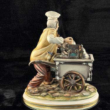 Rare Capodimonte N Crown Italian Figurine M. Lory Ice Cream Seller Large 12