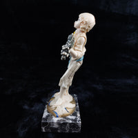 Thumbnail for Fontanini Depose Simonetti Boy Figurine with Grapes 1980's Made in Italy decor.4