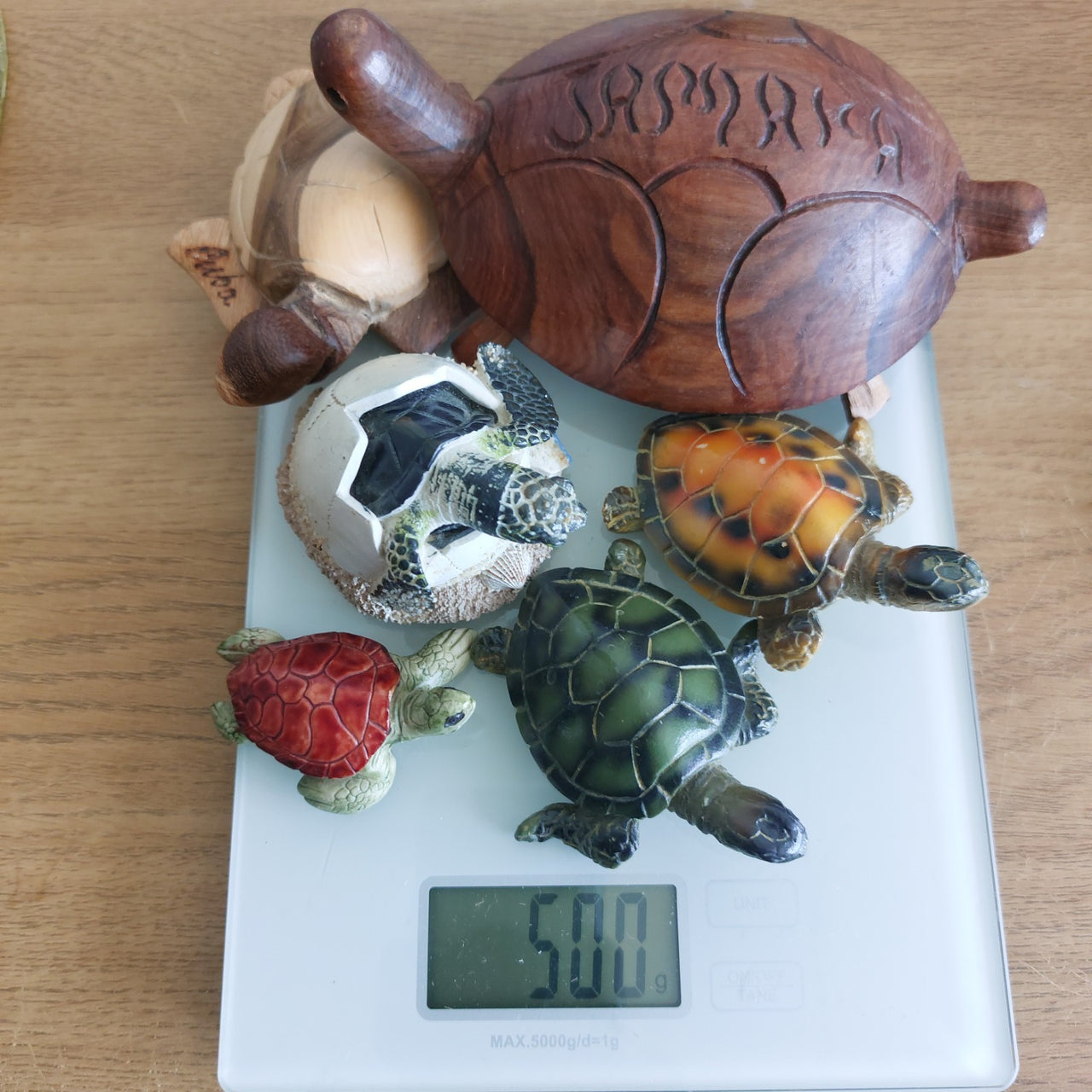 Turtle Figurine Lot Collection 6 Good Resin Wood ceramic Carved Mallorca bundle12