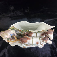 Thumbnail for Rococo Antique Dresden Style Figural Group Vase Man Ploughing Oxen Hand Painted8