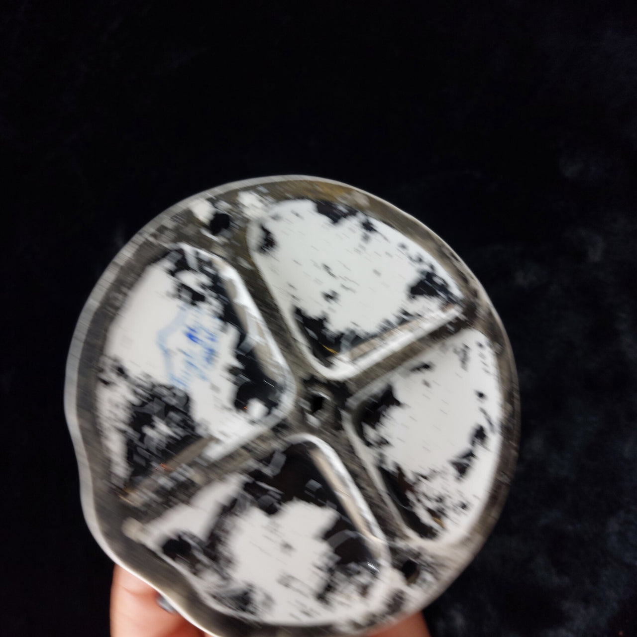 Porcelain of a watchmaker CAPODIMONTE. Antonio Benni. Is Finger Broken, chipped13