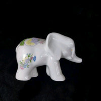 Thumbnail for Wild Aynsley Tudor porcelain Elephant Figurine Vase & Trinket Dish Set of 39