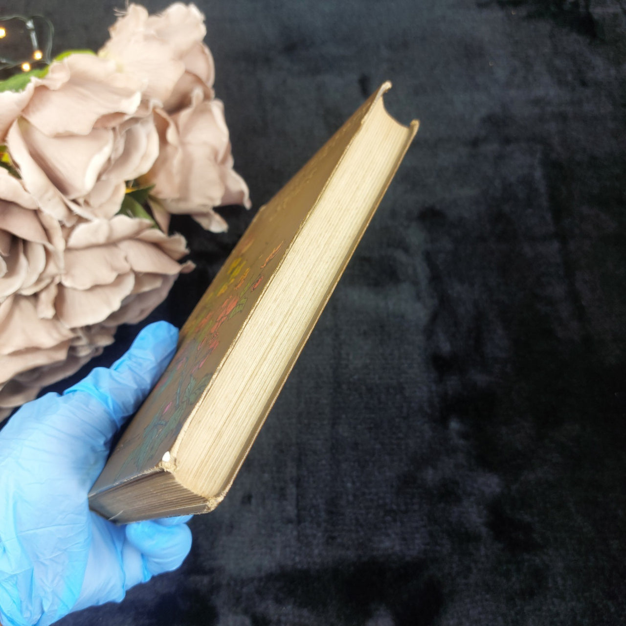 Marchant Under Clearer Skies Book Good Floral Cover Girl's Fiction Rare Antique 6