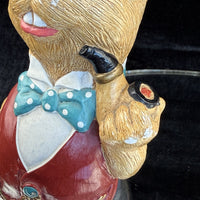 Thumbnail for Rare Vintage Pepinware HandPainted Rabbit Figurines Mr. & Mrs. Flopsy Wallasey2