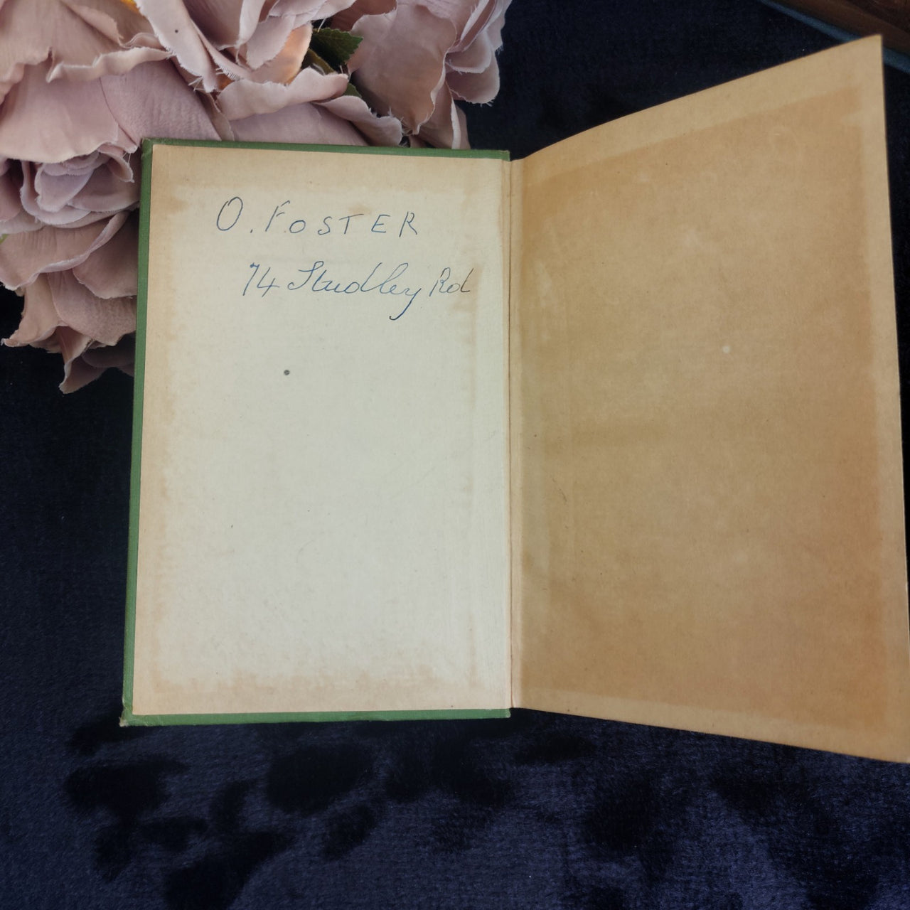 T. Fisher Unwin Rocks of Valpre Ethel M. Dell Edition 1916 -Green Worn Cloth4