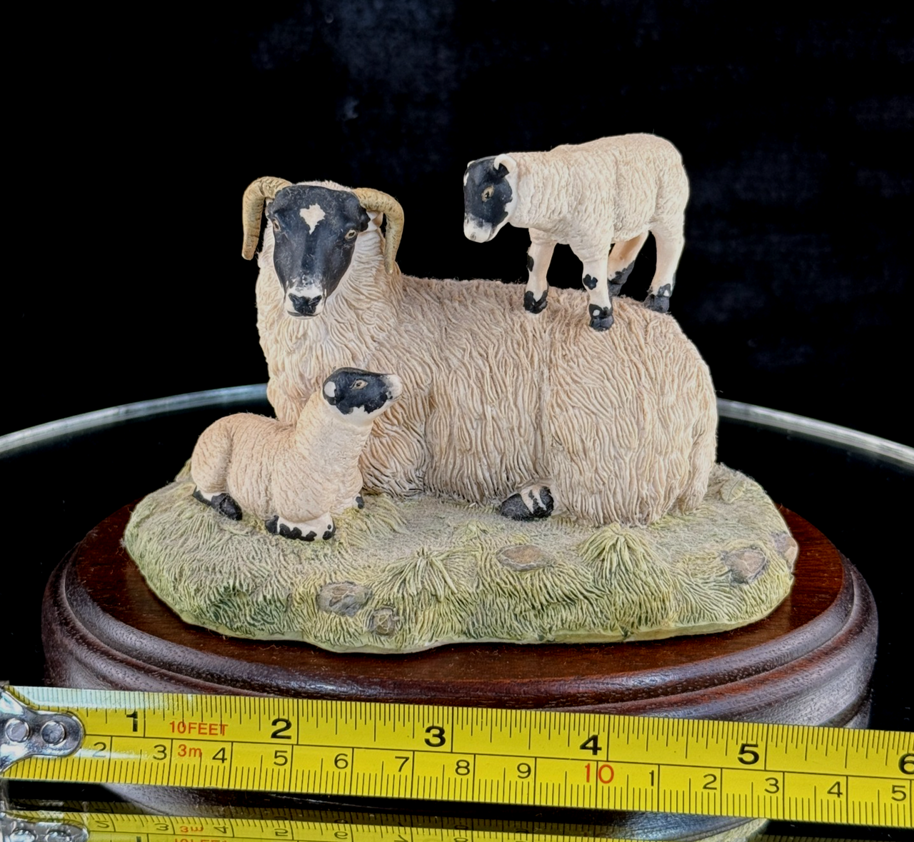 Border Fine Arts King of the Castle JH37 1989 Figurine Sheep D. Walton J Herriot2