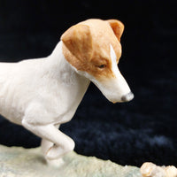 Thumbnail for Border Arts Fine 1983 Terrier dog Figurine bookshelf fireplace farm house decor3
