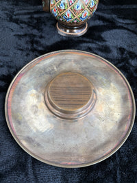 Thumbnail for One-of-a-Kind Hand-Painted Large Copper Pitcher & Tray/plate Set see the pics.23