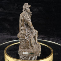 Thumbnail for Bronze Lorenzo de Medici Figurine Sculpture Thinker Style 6