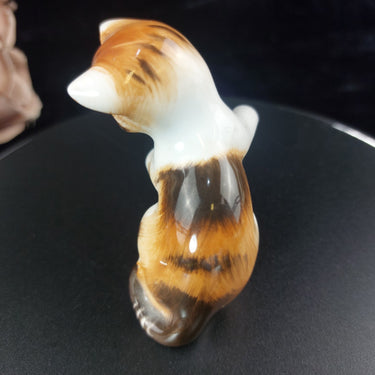 Royal Doulton Kitten Figurine Good Porcelain Cat HN2582 England Vintage Rare1