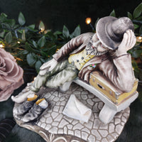 Thumbnail for AR.CE.MI Bisquit Porcelain Figurine Shoeshine Boy Bench thumb broken see pics3