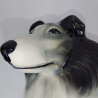 Thumbnail for Vintage Nelson Staffordshire Ceramic Collie Figurine 1960s Collie bookshelf deco11