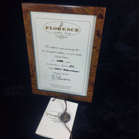 Thumbnail for Florence Armani lady figurine Wings of Beauty Box & COA Limited Edition lux deco12