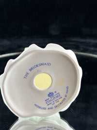 Thumbnail for Coalport The Bridesmaid Bone China Figurine Hand Decorated England 6in6