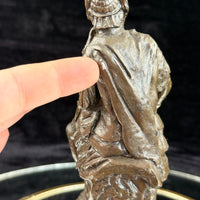 Thumbnail for Bronze Lorenzo de Medici Figurine Sculpture Thinker Style 6
