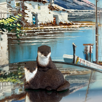 Thumbnail for Border Fine Arts Otter Figurine (