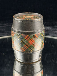 Thumbnail for Antique Mauchline Ware Barrel Bank – Castle St Aberdeen, Scottish Tartan c1890s7