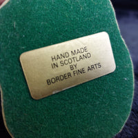Thumbnail for Border Arts Fine Black Poodle Figurine Ayres Handmade Scotland Dog Statue 1983.7