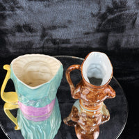 Thumbnail for Fieldings Pickwick Ware Mrs Bardell & Character Jug England Hand Painted de Pair8