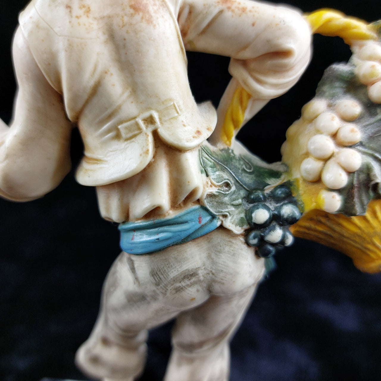 Fontanini Depose Simonetti Boy Figurine with Grapes 1980's Made in Italy decor.7