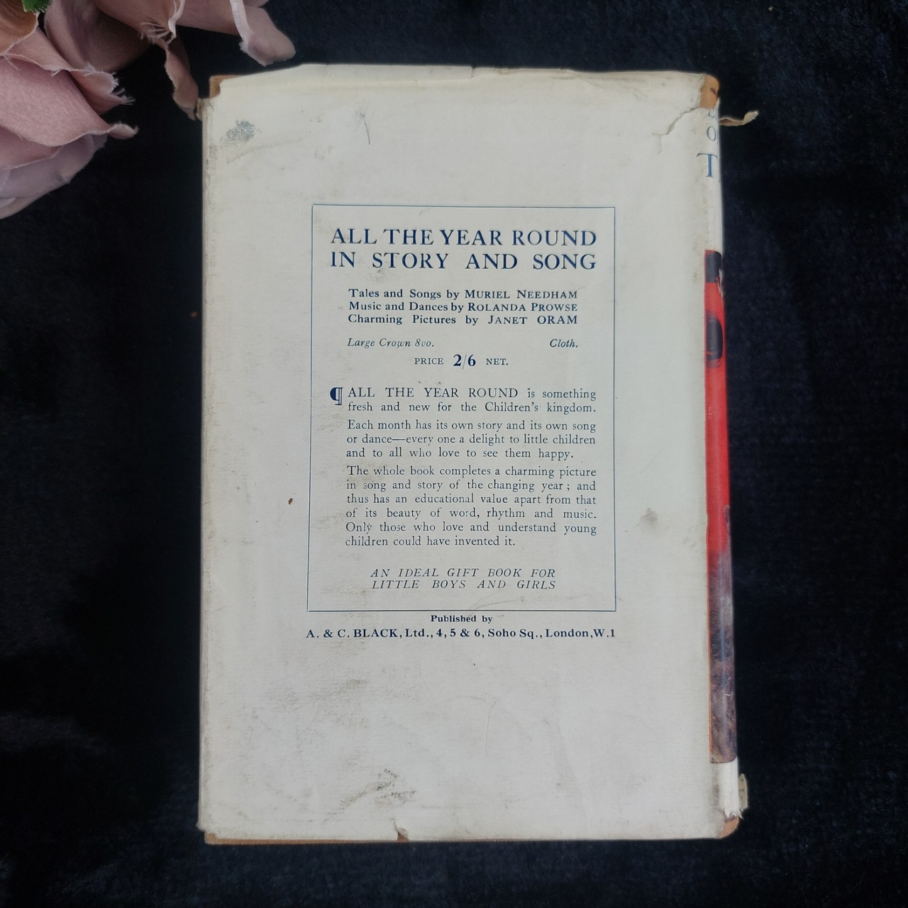 1933 Black Loki Persian Cat Book Violet Hunt Reprint Good with Dust Worn Jacket10