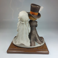 Thumbnail for Vintage 1982 Giuseppe Armani Florence Italy Groom and Bride Figurine Statue.9