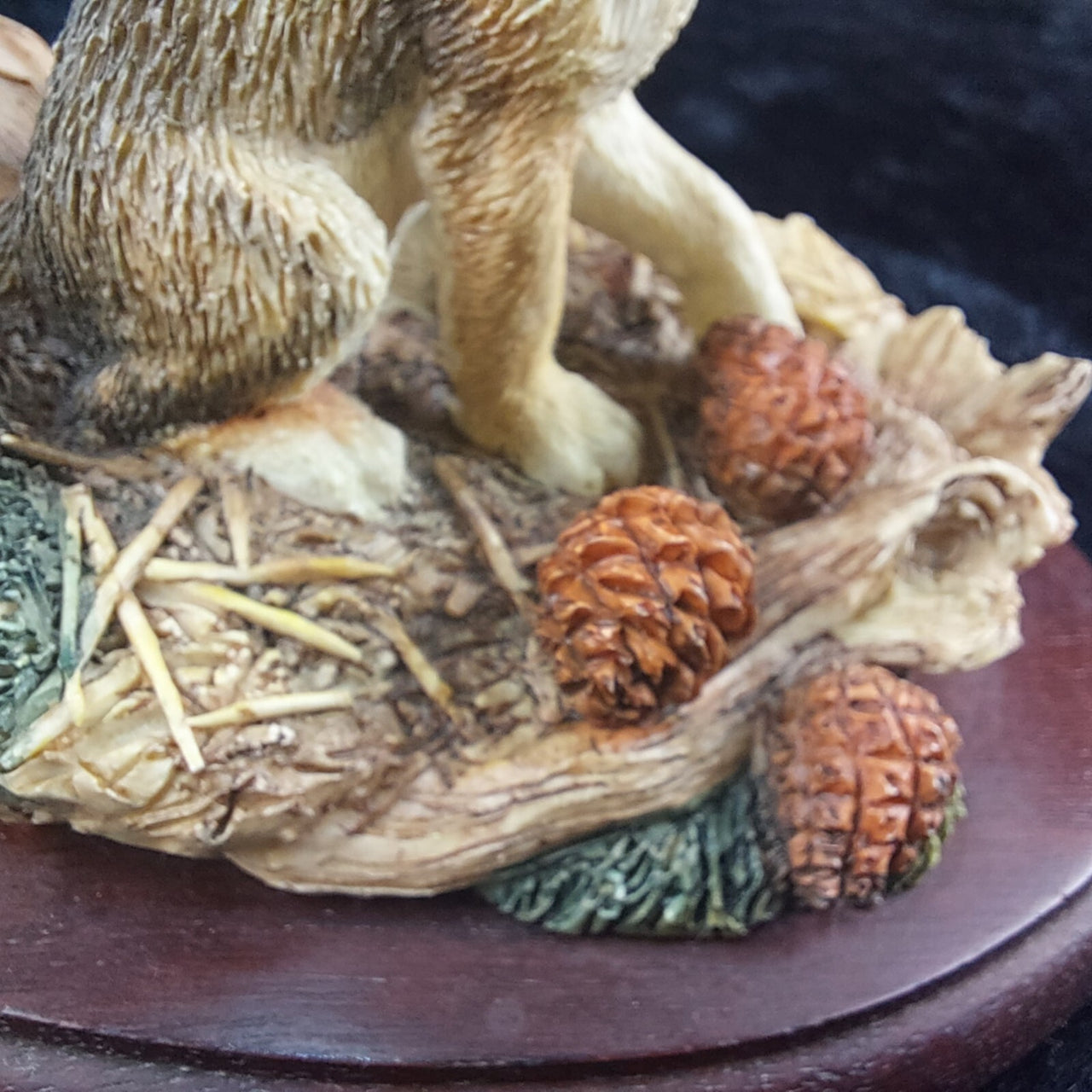 Fine Border Arts 1995 "First Time Out" Fox Cub Figurine STW01 - Signed, 3.75"4