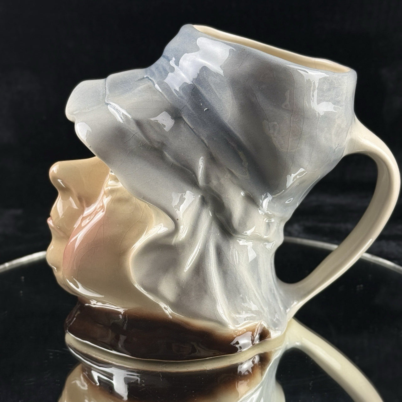 A Pair of Kingston Pottery Hull Dickens Character Jugs “Convid” & “Mrs Bumble”9