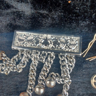 Masonic Lodge Regalia Job Lot 845g – Past Master Jewel 1977 + Levels & Jew Chain1
