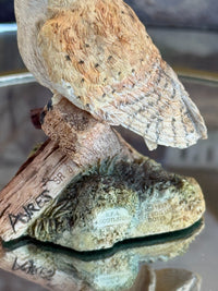 Thumbnail for 1997 Fine Border Arts 'Night Watch' Barn Owl Figurine B0175 by Ray Ayres Boxed.9