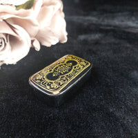 Thumbnail for 19th century- Victorian Lacquered Snuff Box – Gold with Black Detailing Antique2