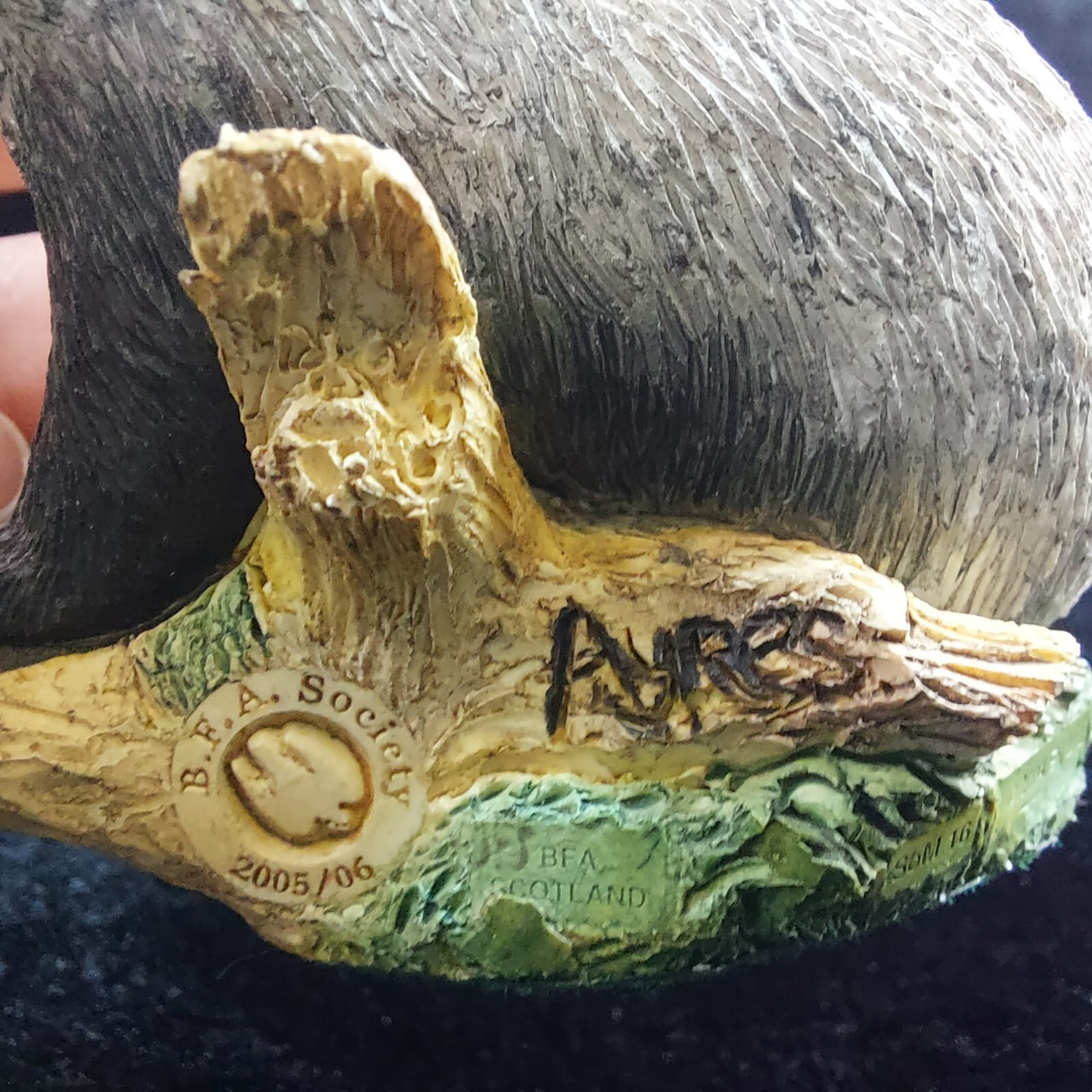 Border Fine Arts Society Woodland Ramble Badger 2005 Figurine B0913 - 7cm Tall4