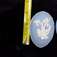 Thumbnail for Wedgwood Blue Jasperware Pin & Trinket Egg Dish see pictures Vase United Kingdom11