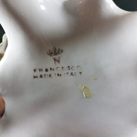 Thumbnail for Francesco Capodimonte Italian Porcelain Italy Vase – Rococo Bird & Floral Design12